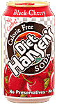 Hansen's Diet Black Cherry Soda